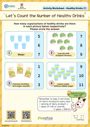 Let's Count the Number of Healthy Drinks